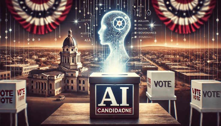AI Bot Candidate Concedes Launches Alliance for AI in Politics