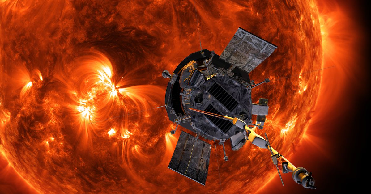 parker solar probe artist rendering 1